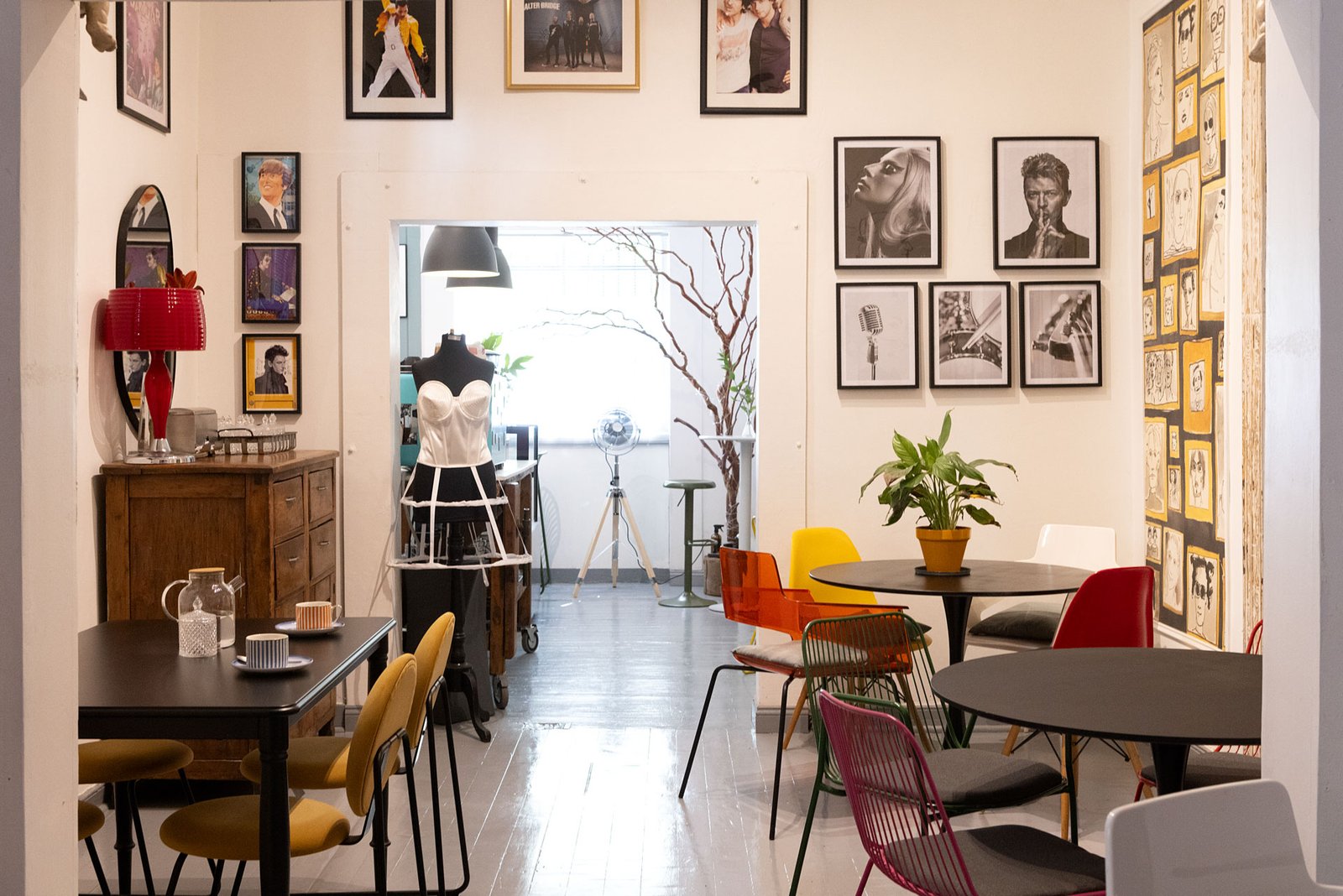 Interior de DOT Café
